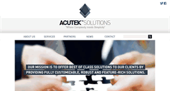 Desktop Screenshot of acuteksolutions.com